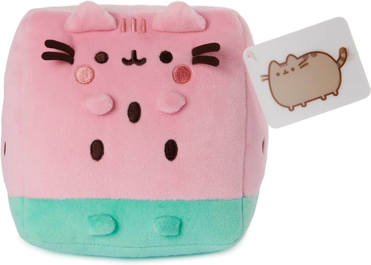 Peluche Gato Pusheen Cat Fruits Sandia Fruta 16cm Gund - Imagen 6