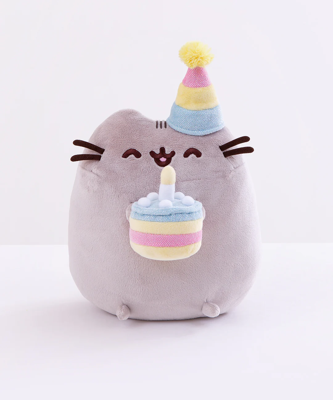 Peluche Gato Pusheen Pastel De CumpleaƱos Tarta Cn Vela Gund - Imagen 4