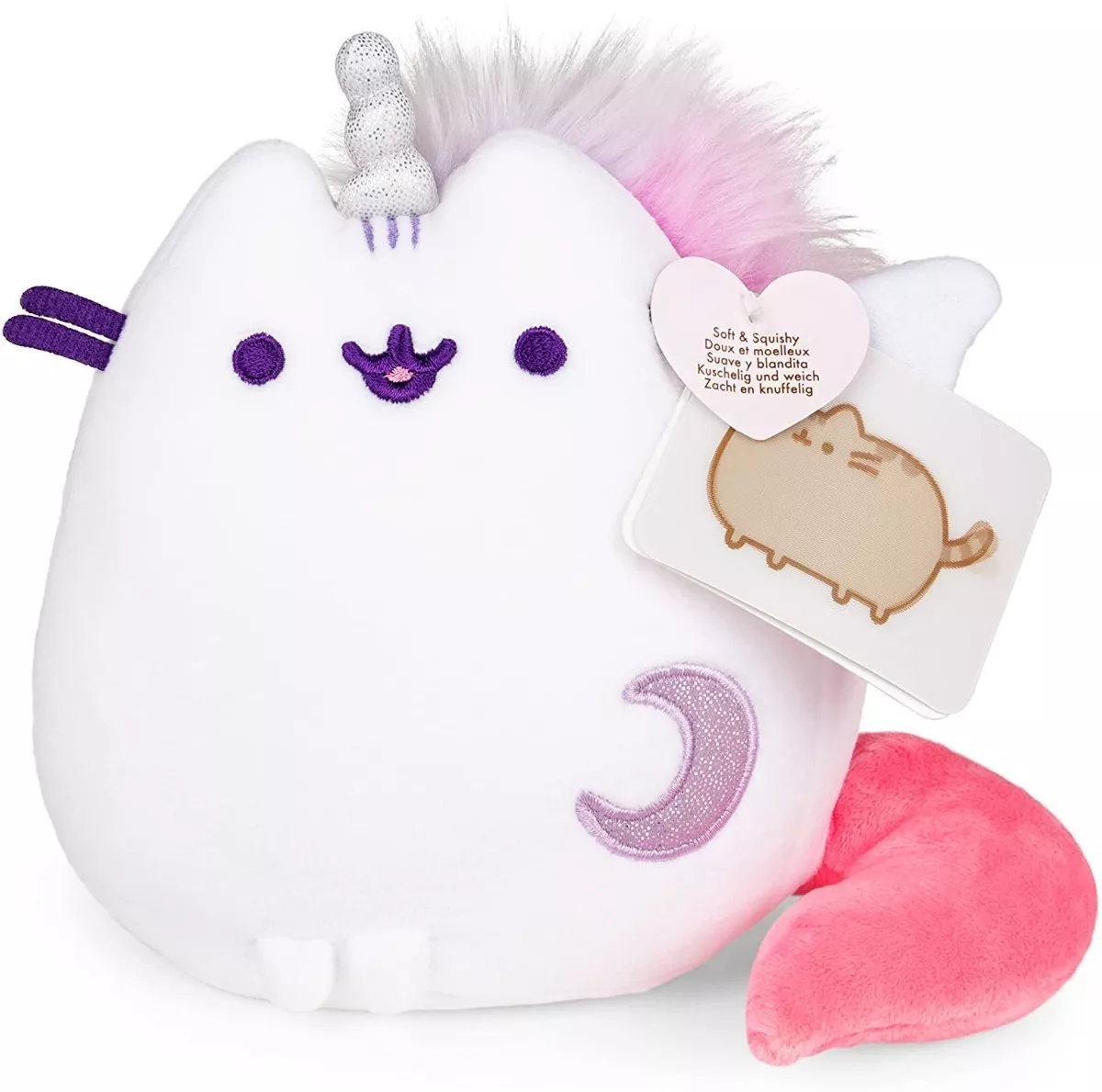 Peluche Gato Pusheen Cat Squisheen Sentado Pose 17 Cm Gund - Imagen 2