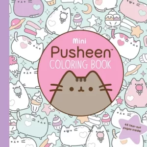 Libro Para Colorear De Gato Pusheen Coloring Book Nuevo