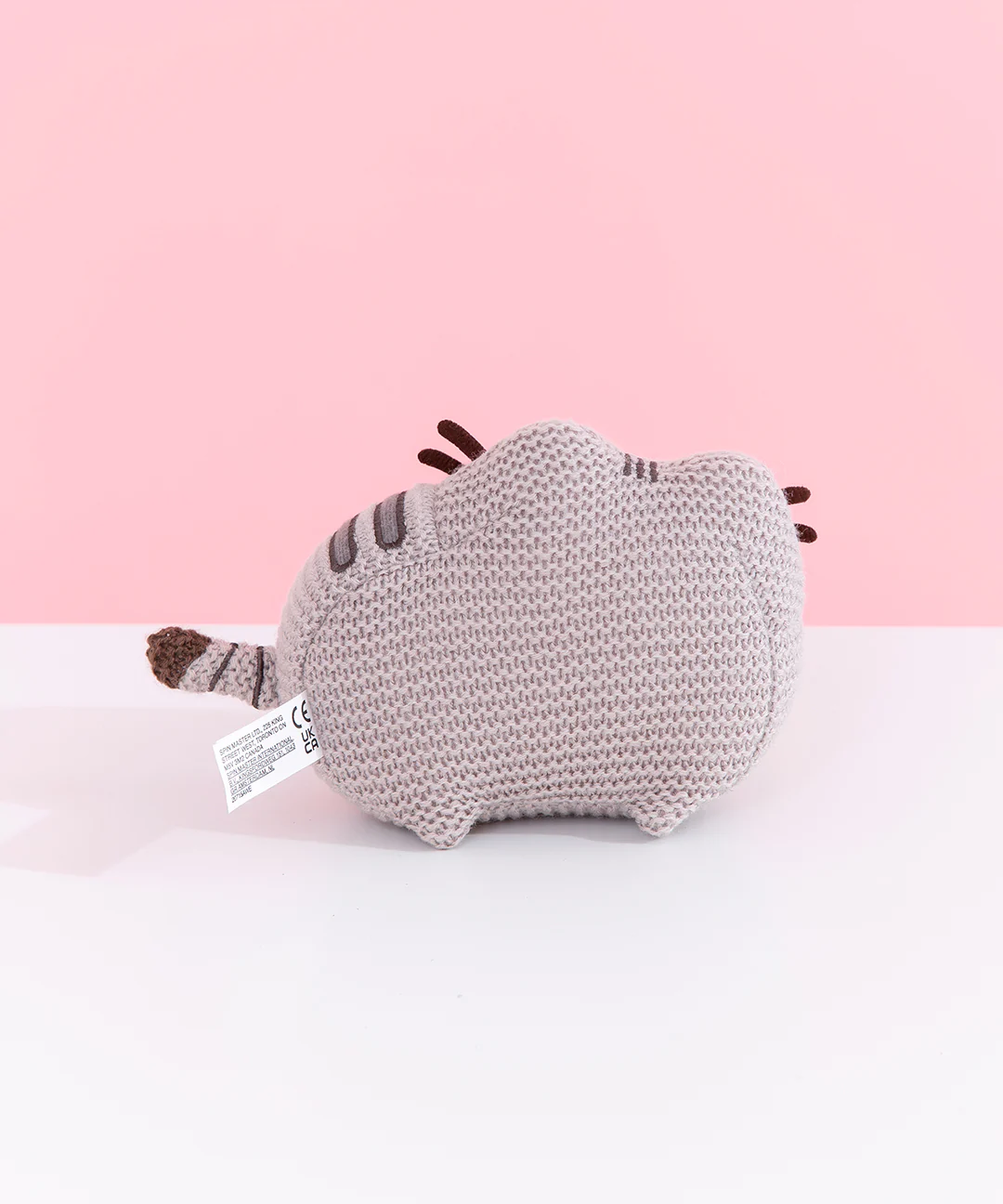 Peluche Gato Pusheen The Cat Tejido Knit Gund 16cm Original - Imagen 7