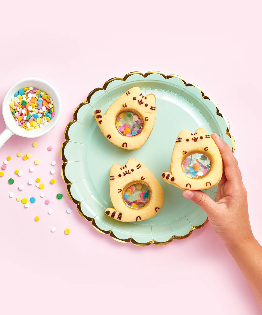 Libro Let's Bake A Pusheen Cookbook Recetas Cocina Gato Gris - Imagen 3