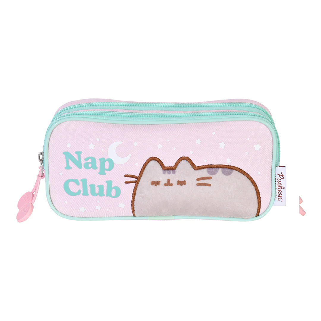 Lapicera Gato Pusheen The Cat Siesta Nap Club Rosa Kawaii - Imagen 2