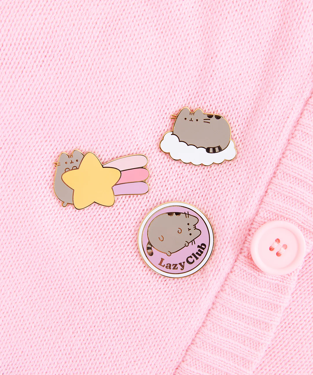 Conjunto De Pines Gato Pusheen The Cat Dreamy Days Pins Set - Imagen 5