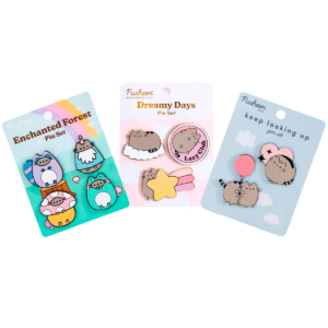 Paquete Set De Pines Gato Pusheen Cat Exclusivos Originales