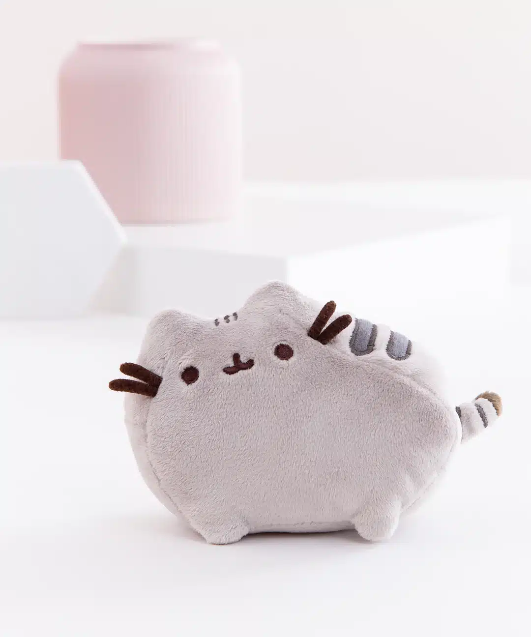 Peluche Pusheen The Cat Gato Gris Clasico Gund 15cm X 11cm - Imagen 2