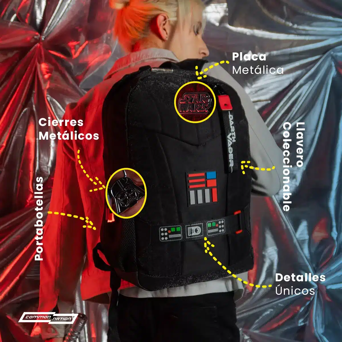 Mochila Star Wars Legado De Darth Vader Edicion Limitada - Imagen 9