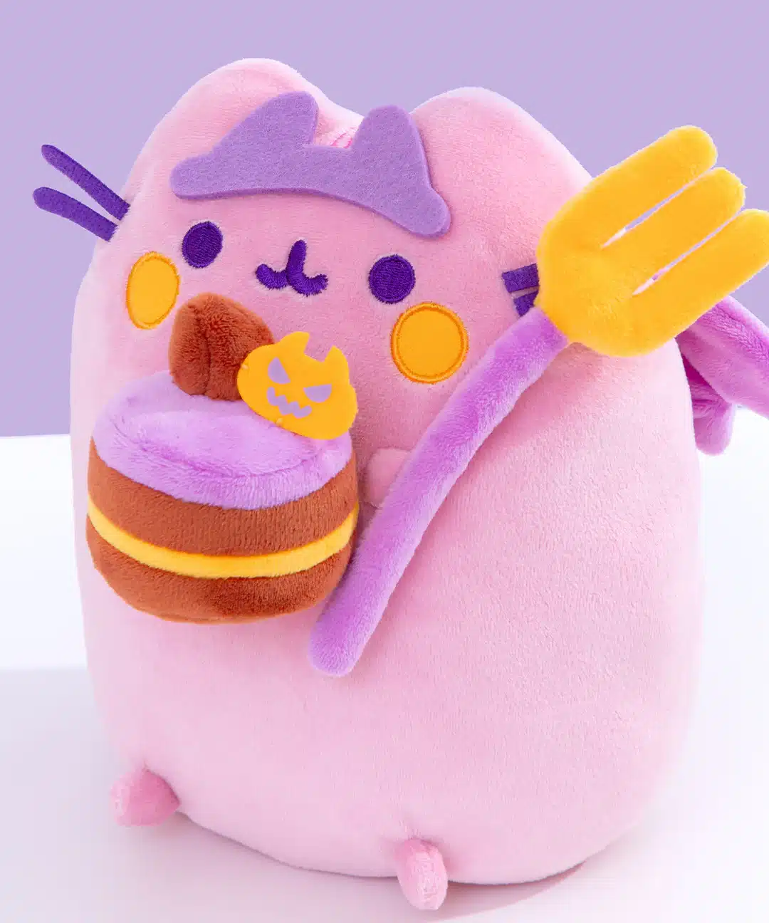 Peluche Gato Pusheen Cat Diablo Del Pastel Devil's Food Cake - Imagen 4