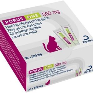 Dechra Porus One Para Gatos Salud Renal 30sobres X 500mg C/u