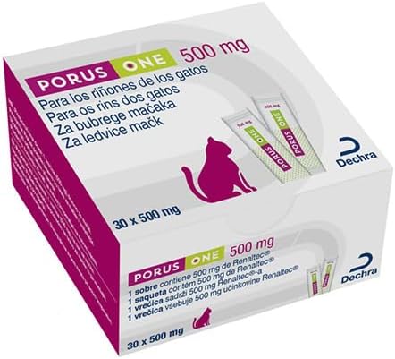 Dechra Porus One Para Gatos Salud Renal 30sobres X 500mg C/u