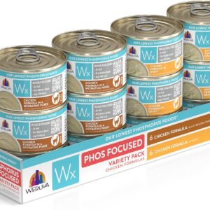 Weruva Wx Phos Focused Alimento Para Gatos 12 Latas 86gr C/u